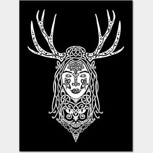 Freya, Norse Goddess of Beauty, Love and Fertility Posters and Art